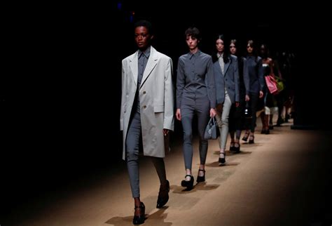 prada milan fashion week 2022 september|Prada plays with contrasts at Milan Fashion Week show.